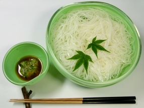 そうめん・ひやむぎのつゆで少しのばして